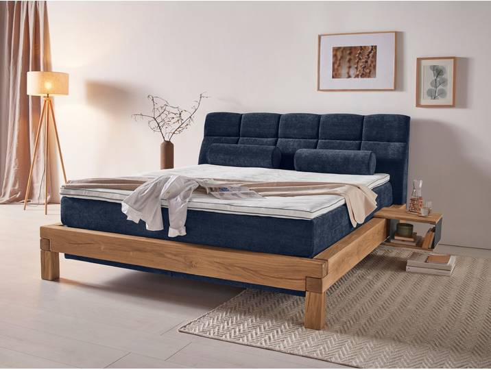 Home affaire Villads Liegefläche: 180/200 cm, Inside-Boxspring-Unterbau, recycelte Stoffe