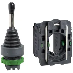 Schneider Electric XD5PA22 Joystick, 2 Richtungen Ø 22 -3 Stellungen, m. Rückzug Nullstellung, 1S