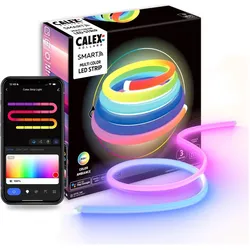 Calex, LED Streifen, Intelligente Neonröhre 360 (RGBIC, Warmweiss, 300 cm, Indoor, Outdoor)