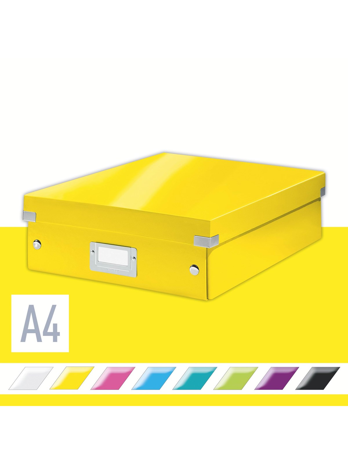 Leitz Click & Store WOW Organisationsbox Mittel Gelb