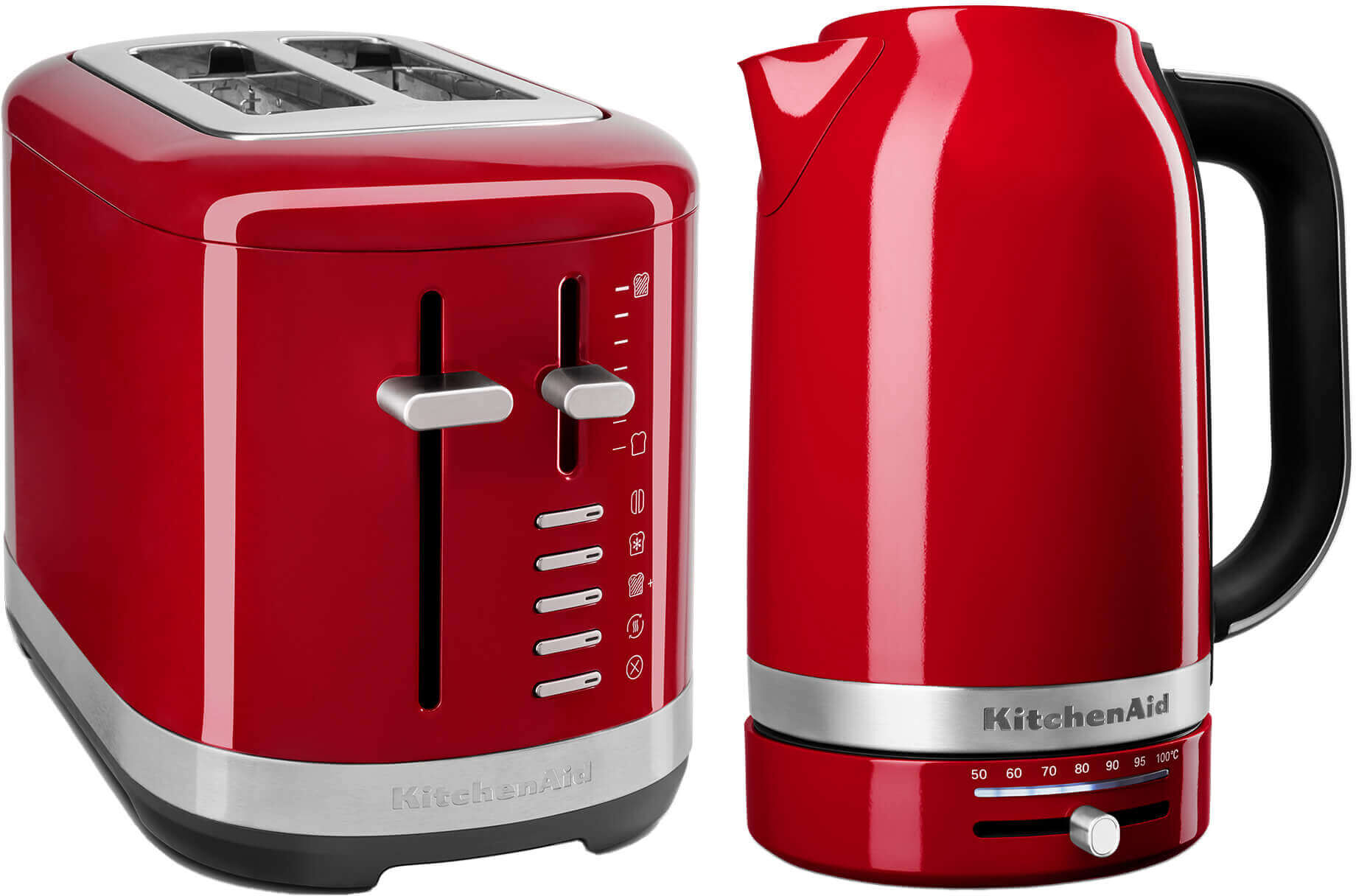 KitchenAid Breakfast Suite 1.7L Kettle and 2 Slice Toaster Set