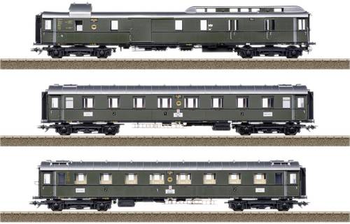 TRIX H0 23650 H0 Wagen-Set PwPost4ü-28 der DRG