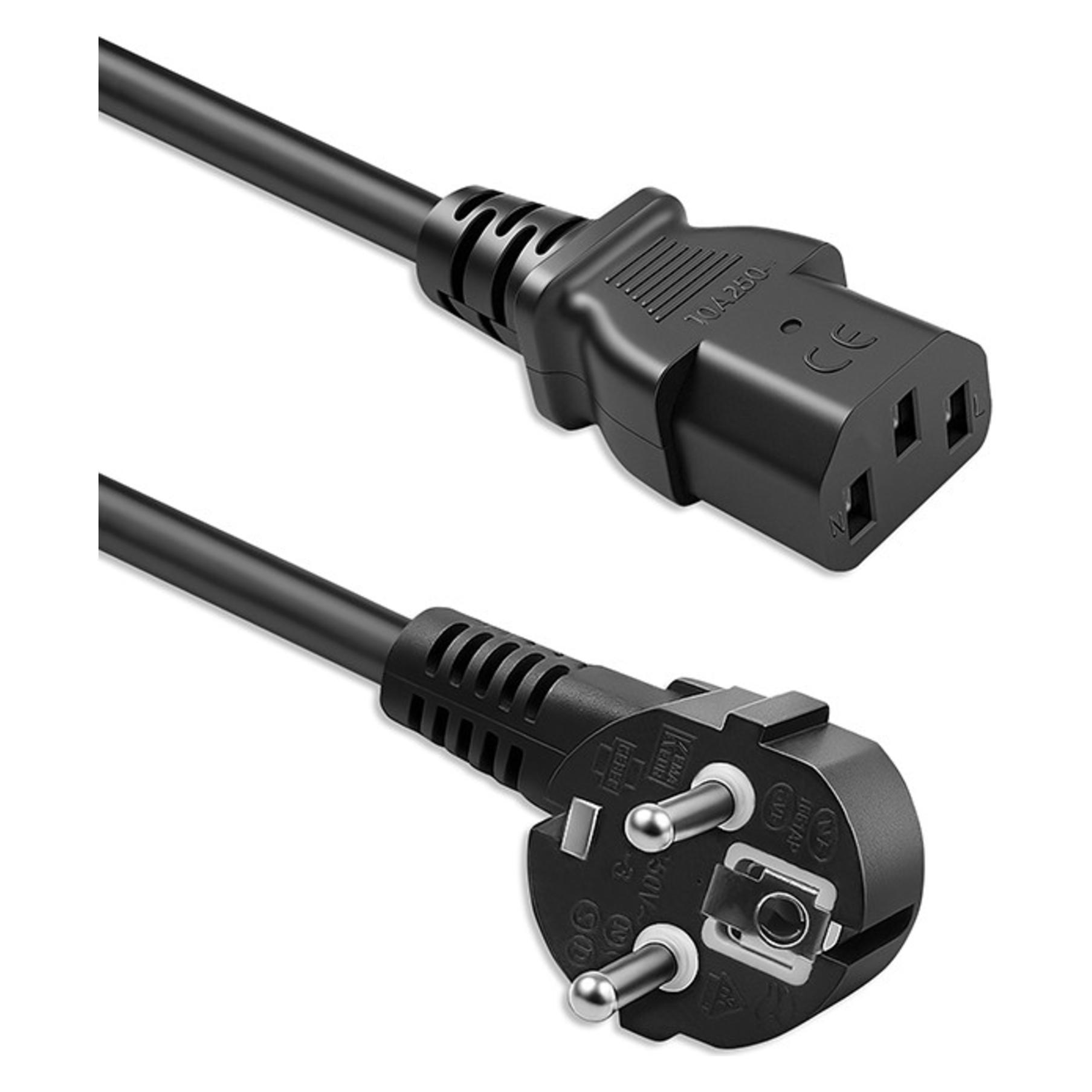 Qoltec Kabel zasilajcy SCHUKO| IEC C13| CEE 7/7| 3x0.75mm| Czysta mied Cu| 1 (1.80 m) (Qoltec)