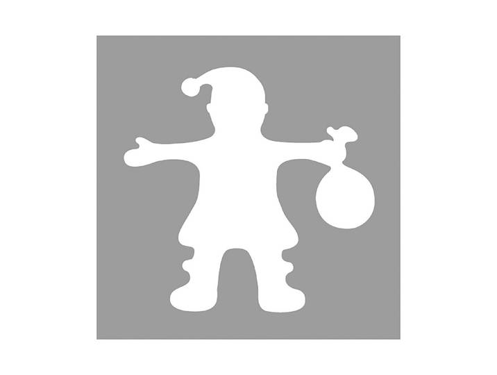 Rayher Motivstanzer Santa 3.8 cm