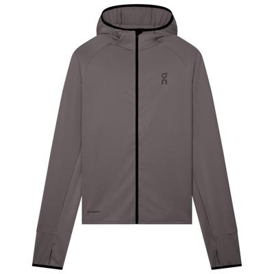 On - Climate Zip Hoodie - Laufjacke Gr M grau
