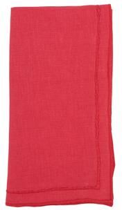 Saro Lifestyle Stonewashed Overlock Edge Napkin (Set of 4)