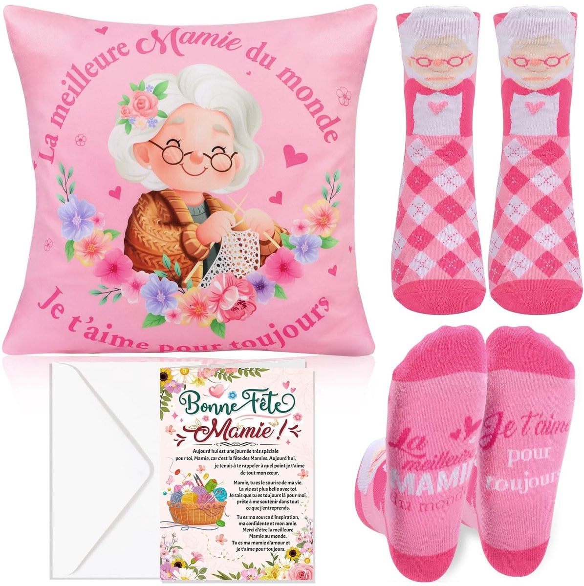 Dailygoods Kussensloop voor Oma - Comfortabel Katoen