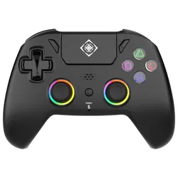 Deltaco kabelloser PS5 Pro Controller Schwarz RGB