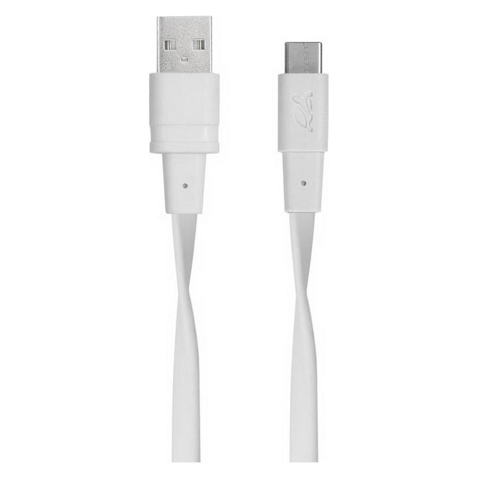 Rivacase RIVA USB Kabel USB-C 2.0 1,2m weiss (1.20 m, USB 2.0) (PS 6002 WT12)