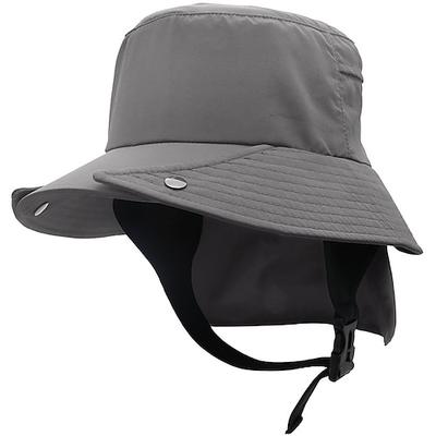 UV-Schutz 50, breitkrempiger Fischerhut mit abnehmbarer Krempe, atmungsaktive, abnehmbare Schnellverschlusskappe für Wassersport, Meeresangeln, Outdoor-Aktivitäten, Radfahren, Surfen und Angeln
