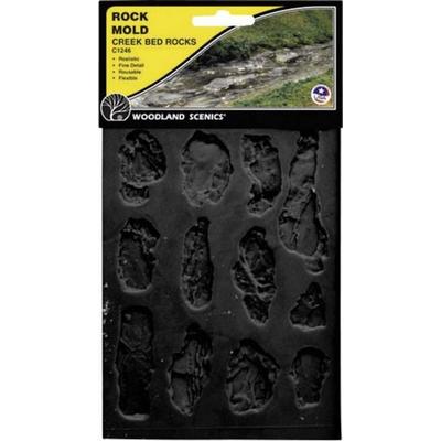 Woodland Scenics WC1246 Universell Kautschukform Bachbett (L x B) 190mm x 120mm