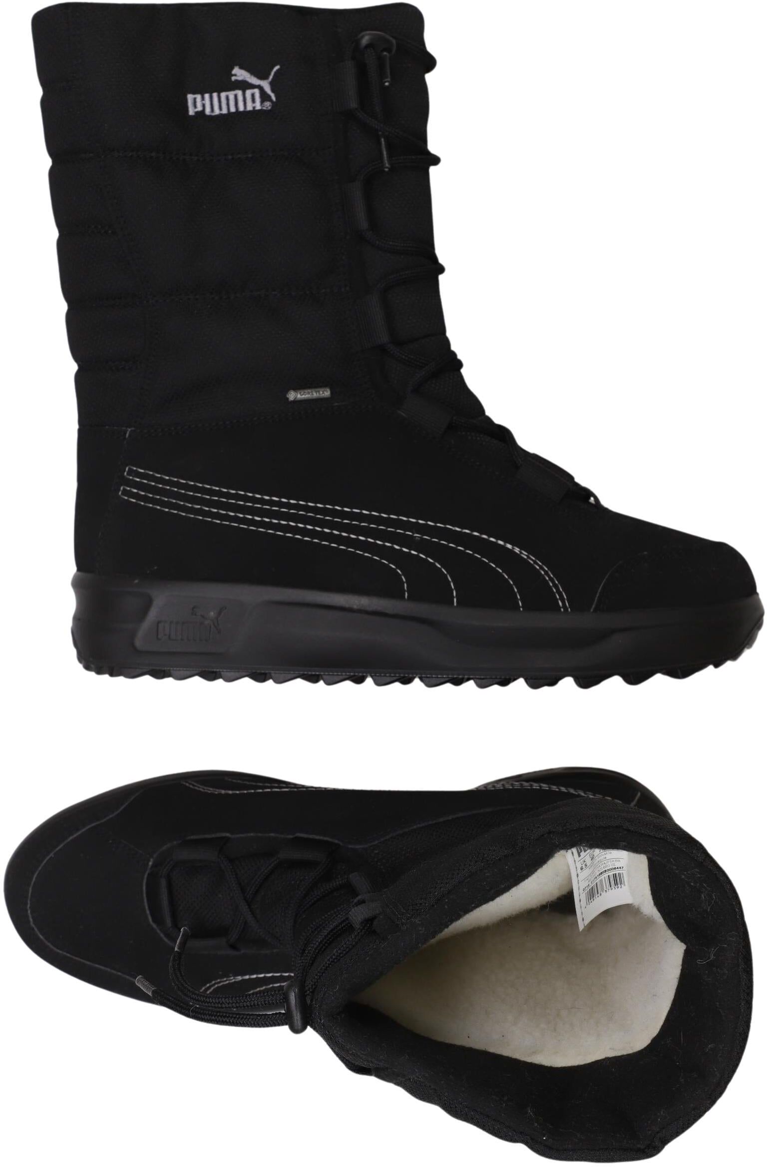 Puma Herren Stiefel, Schwarz, Gr. EU 40, kein / Etikett - Second Hand
