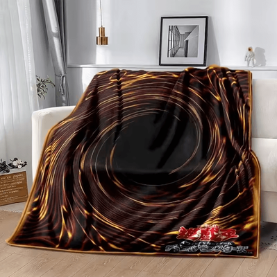 Inspire Curations Blue Eyes White Dragon Anime Throw Blanket 8 130x150cm
