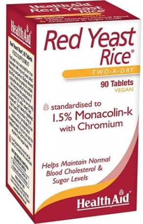 Health Aid Red Yeast Rice Riso Rosso90cpr