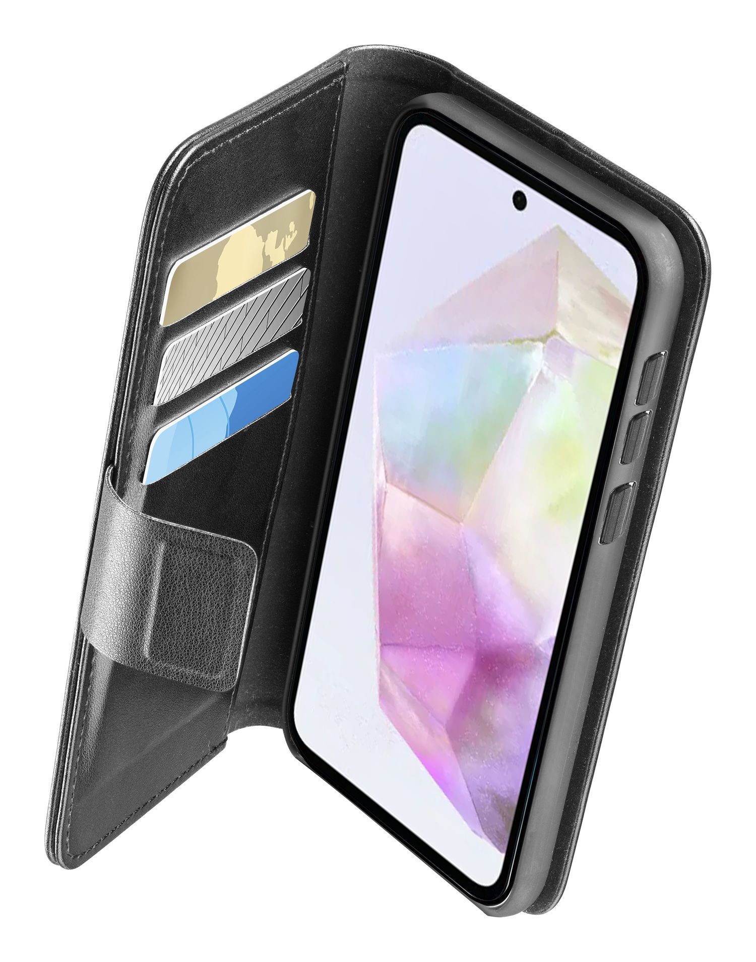 Cellular Line Folio für Samsung Galaxy A36, Galaxy A56 Book Agenda (Schwarz) BOOKAG2GALA36K