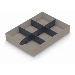 styro Schubladeneinsatz styrodoc Polystyrol taupe