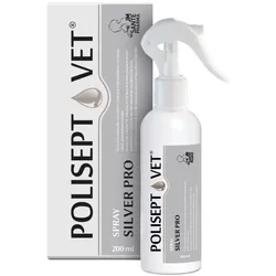 POLISEPT VET® SPRAY SILVER PRO – Wundspray für Hunde und Katzen, 200 ml