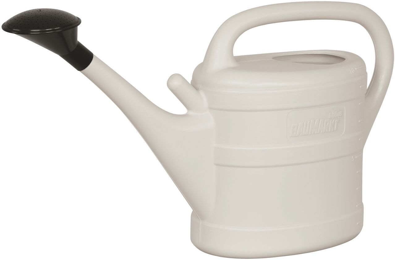 Globus Baumarkt Globus Gießkanne 10 L recyceltes Material hellgrau