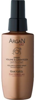 Phytorelax Laboratories Olio Di Argan spray para volume e brilho 100 ml. Olio Di Argan