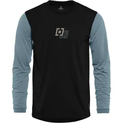 Horsefeathers, Herren, Velotrikot, Fury L/S Bike Jersey (L), Schwarz, L