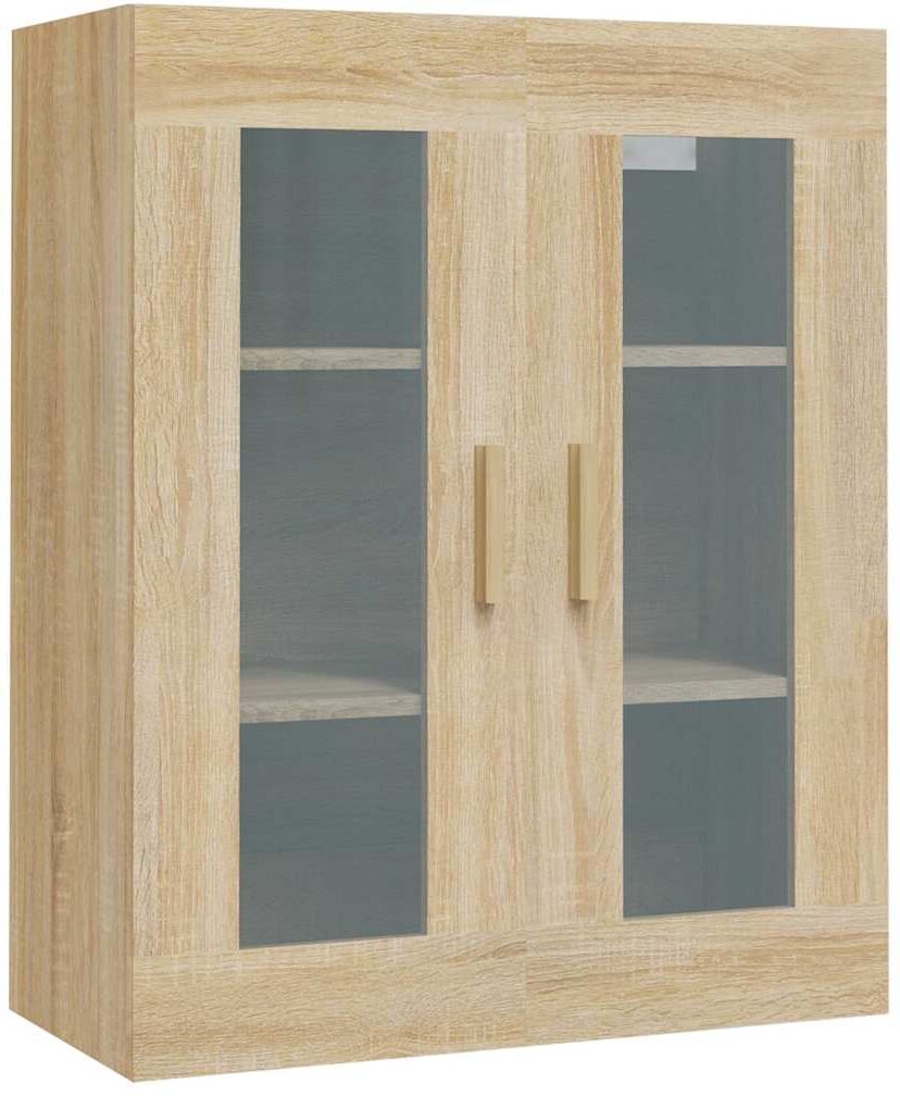 vidaXL Armoire murale suspendue Chêne sonoma 69,5x34x90 cm