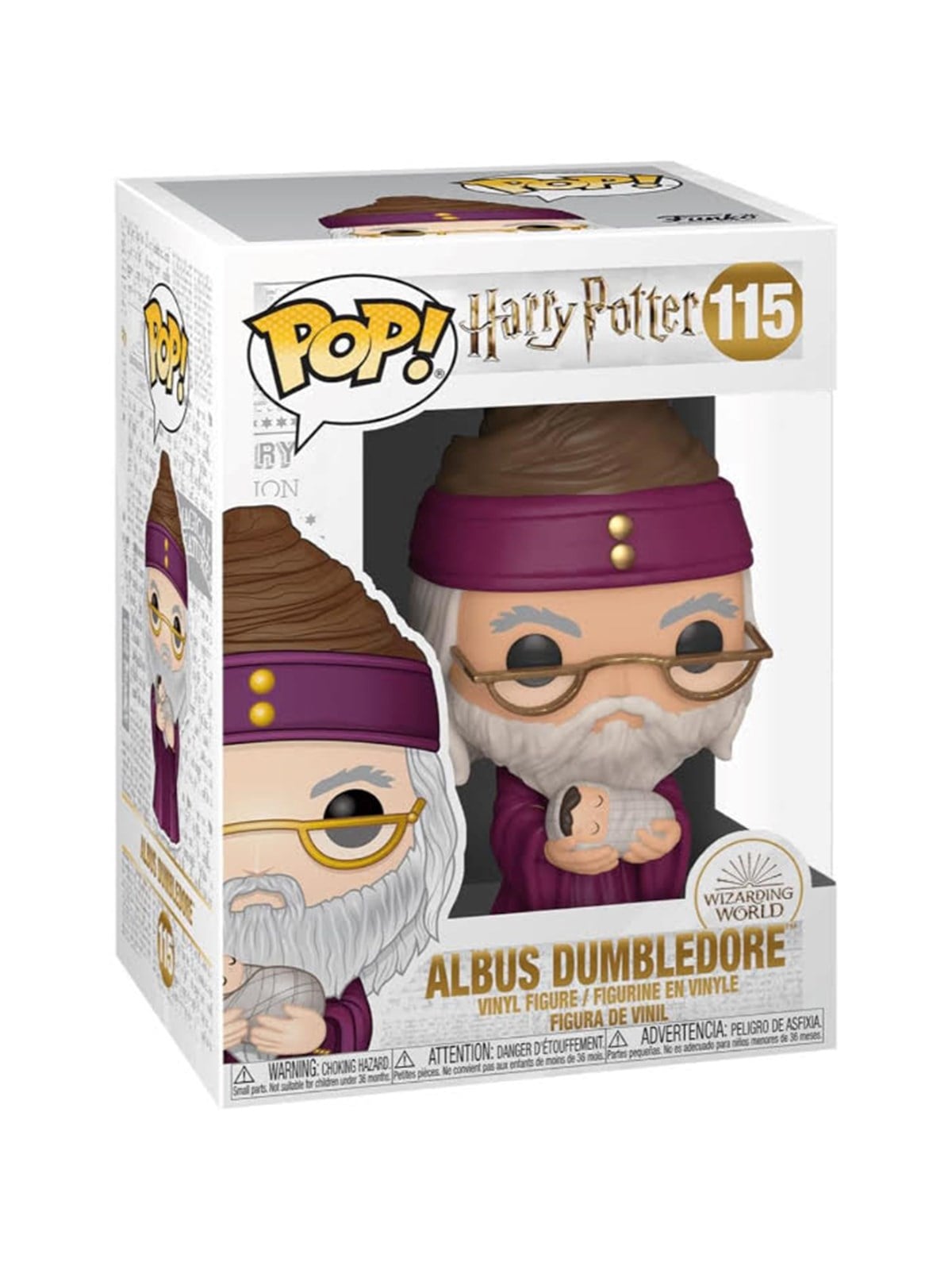 Funko! - Funko POP Vinyl HP Dumbledore m/ Baby Harry