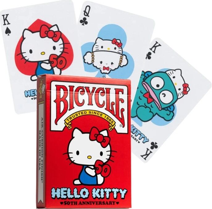 Jeu de 54 cartes Hello Kitty - Bicycle