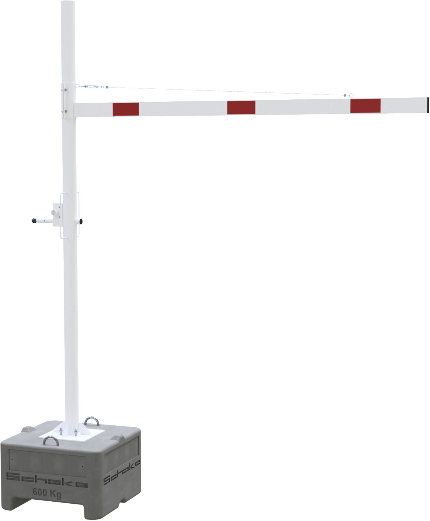 Schake Höhenbegrenzer Mobil, Querrohrlänge 2500 mm, Dreikantverschluss (417_251FBPM)