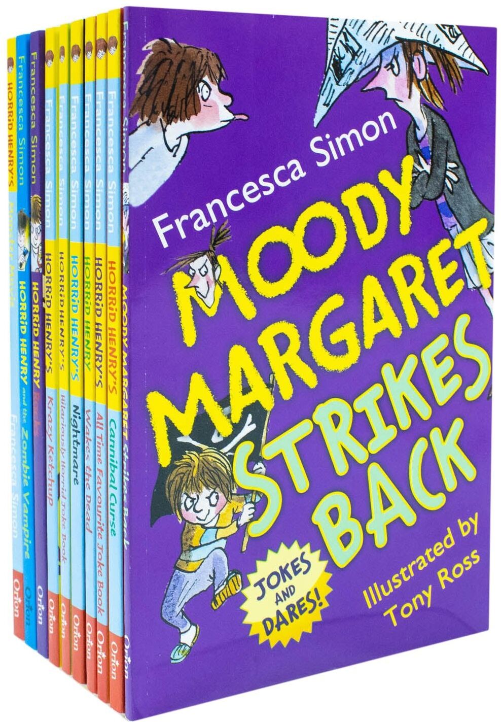 Orion Horrid Henry 10 Books Collection Set by Francesca Simon – Funny School Adventure Collection for Kids