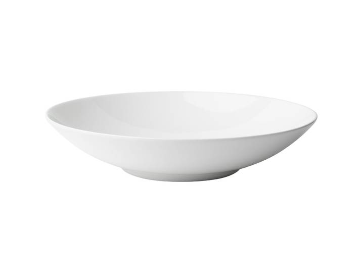 Teller tief Bone China weiss Porzellan D 24 cm