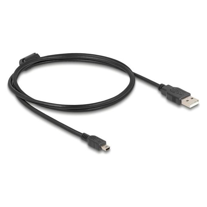 Delock USB-A - USB Mini-B (1 m, USB 2.0, 2.50 W) (84912)