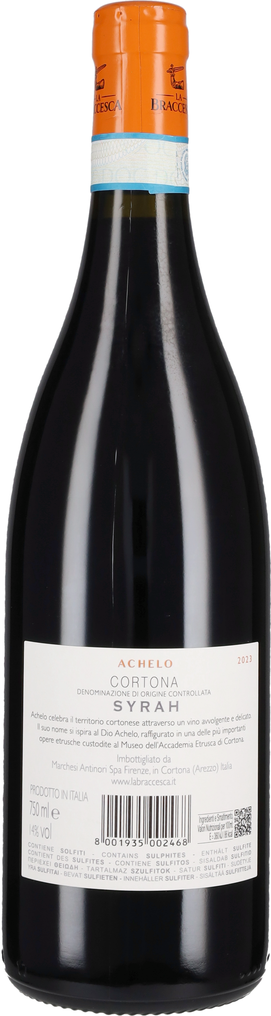 Syrah 'Achelo' La Braccesca - Antinori 2024