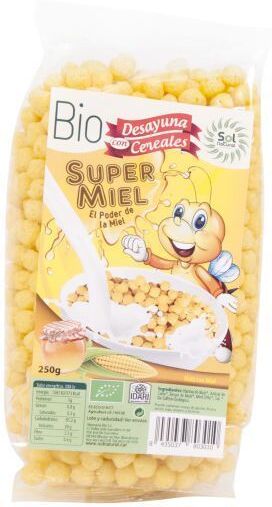 Sol Natural Children Cereals Corn pellets Super Honey Bio 250 gr 250