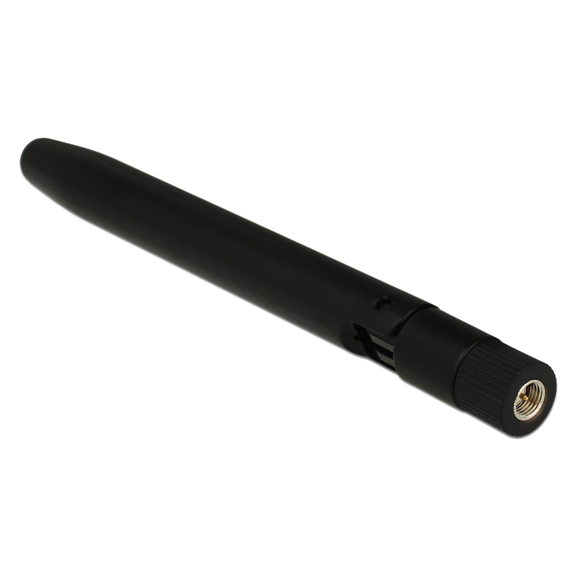 Delock LoRa Antenne, SMA-Stecker, schwarz (Antennenkabel) (12542)