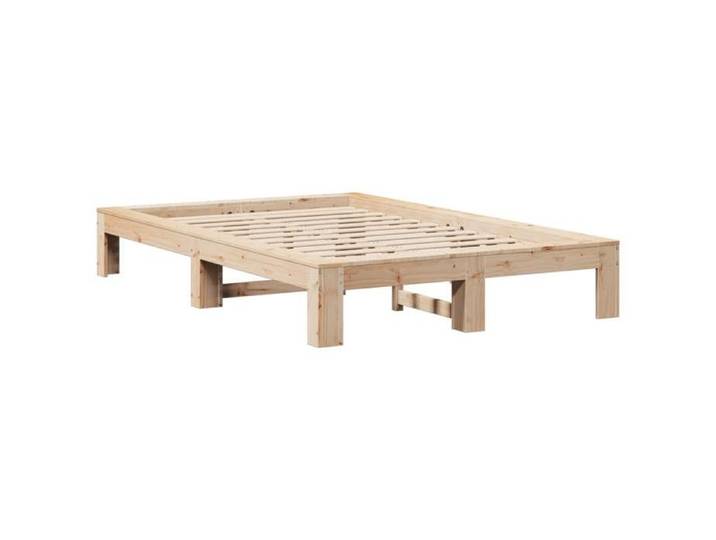 ZENCO*Lit adulte double - 120 x 190 cm - Structure/Cadre de lit - sans matelas - 120 x 190 cm - bois de pin massif H11812