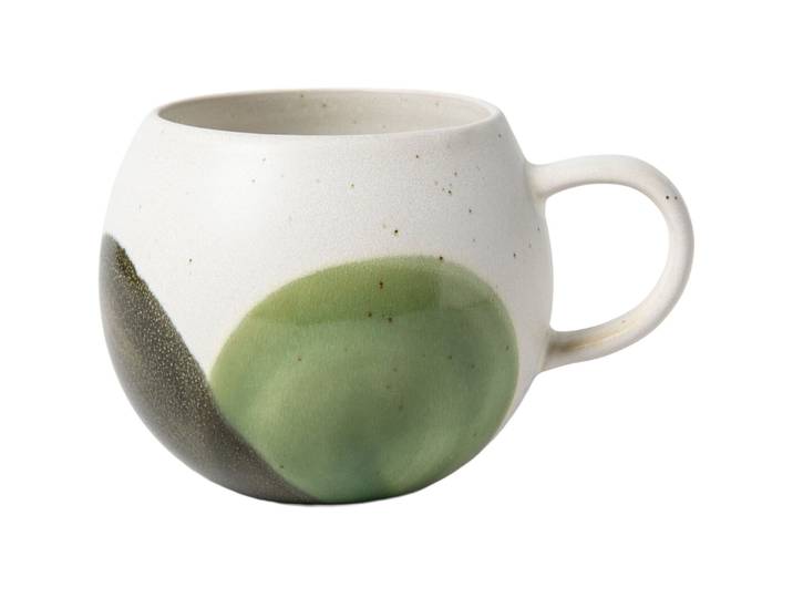 Teetasse Color grün Stoneware H 8.8 cm 440 ml