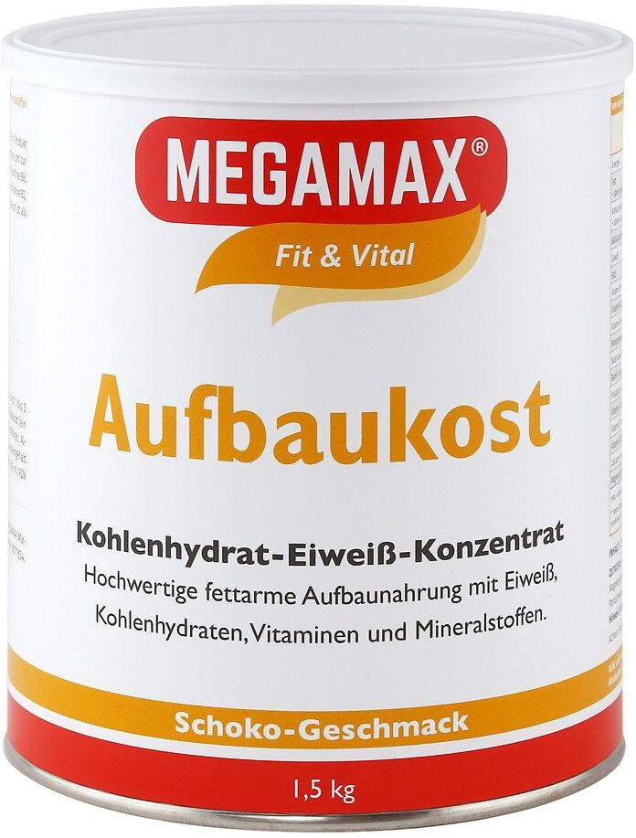 Megamax Aufbaukost Schoko Pulver