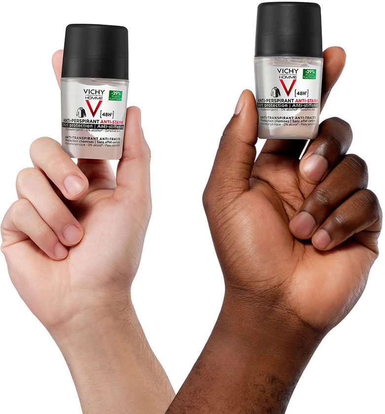 Vichy Laboratoires Homme anti-transpirant anti-traces 48h deo roll-on 50 ml