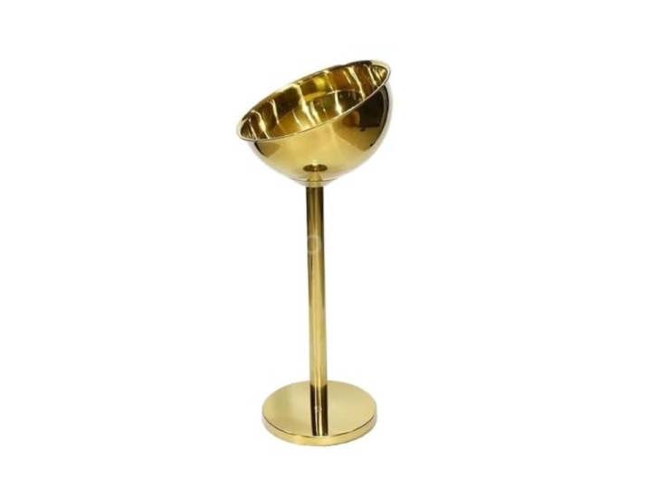 Eiswürfelbehälter Weinkühler-Eimer aus Edelstahl Barzubehör, Champagner, Bier, Eis, Heimästhetik(Color-01)