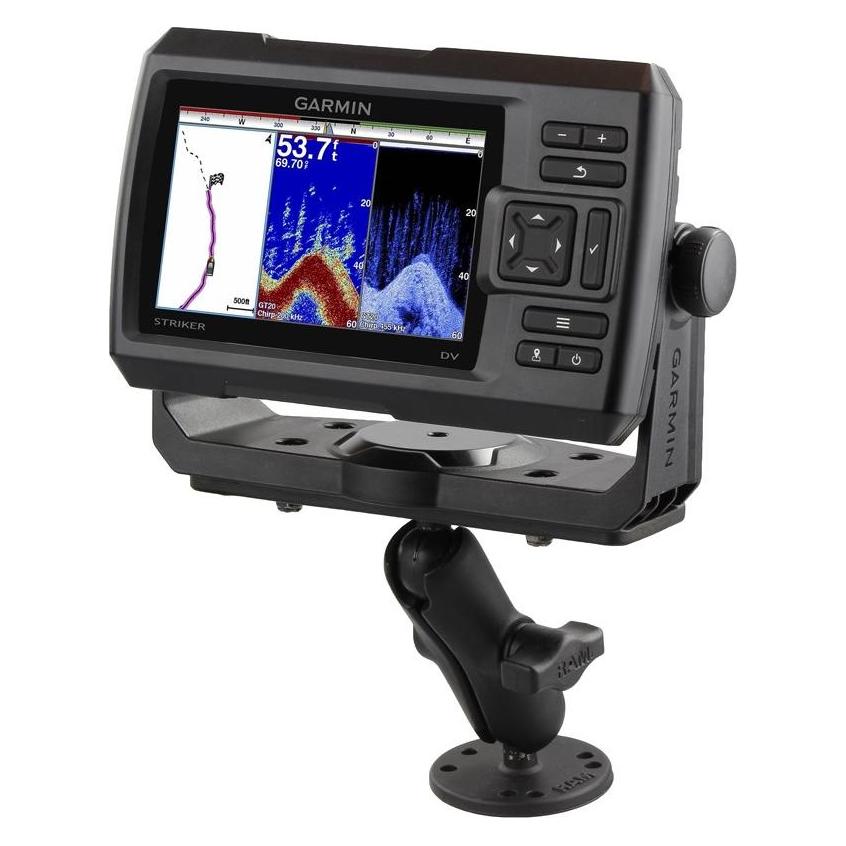 RAM Mounts RAM MOUNT Montageset für Sonargerät auf einer ebenen Fläche RAMB111U (RAM-B-111U)