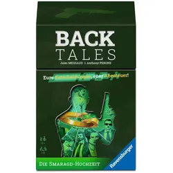 Ravensburger Spiel - Back Tales Die Smaragd-Hochzeit - Kartenspiel ab 12 Jahre