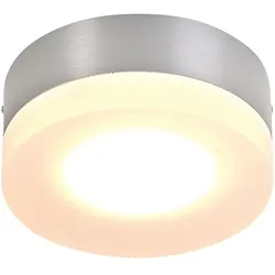 Bopp LED-Deckenleuchte One Aluminium Grau Alu
