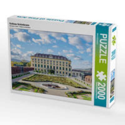 CALVENDO Puzzle Schloss Schönbrunn 2000 Teile Lege-Größe 90 x 67 cm Foto-Puzzle Bild von Nina Schwarze