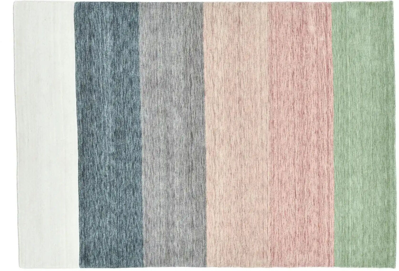 THEKO Wollteppich  Holi ¦ mehrfarbig ¦ Wolle ¦ Maße (cm): B: 170 H: 1,3