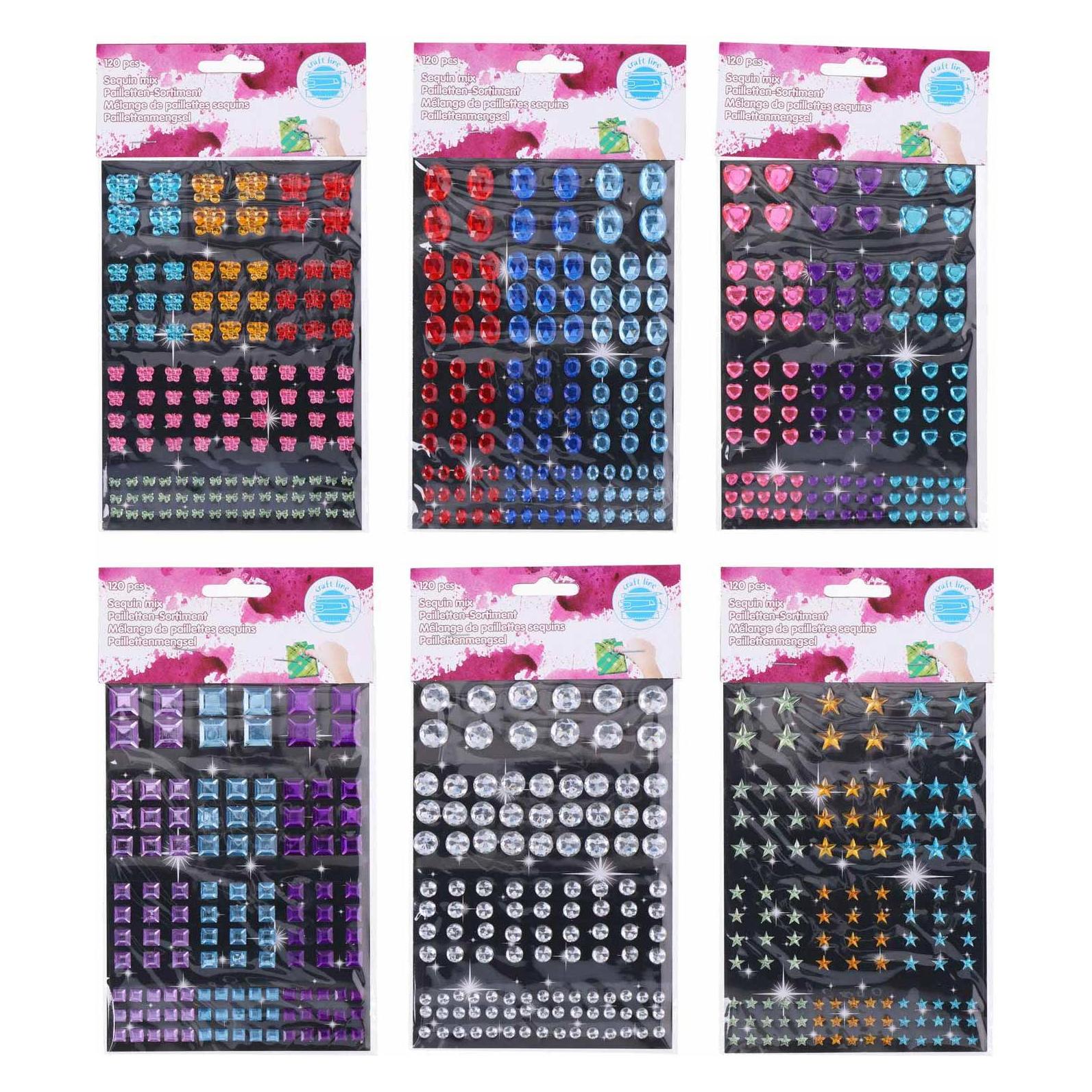 Diamant-Sticker 120 Stück (120 Sticker) (B081Z5RTZQ)
