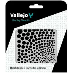 Vallejo Circle Textures Stencil