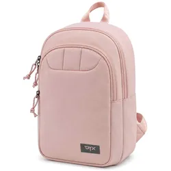 DYX Kleiner City Damenrucksack für Alltag Luna Rosa