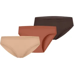 Schiesser Damen Slip Invisible Cotton 3er Pack