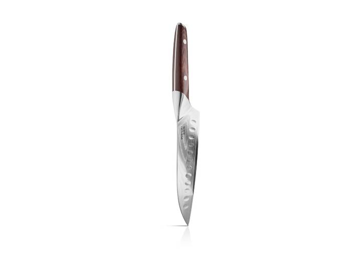 Eva Solo Couteau Santoku Nordic Kitchen 18 cm Acier damassé