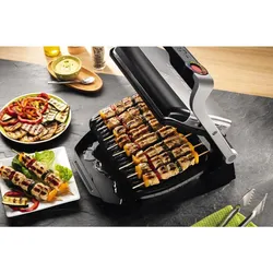 TEFAL GC712D Optigrill+ Kontaktgrill Silber